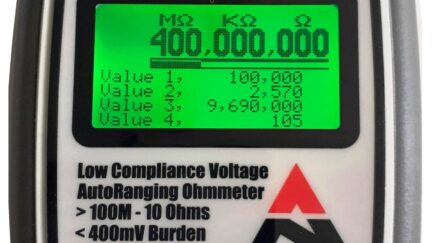 Affordable Low Compliance Voltage OR-01 OhmRanger-LCV™ Ohmmeter