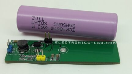 Li-Ion/Li-Po 18650 Battery to 5V Boost Converter
