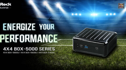 ASRock Industrial Unveils the 4X4 BOX-5000 Series with AMD Zen 3 Ryzen™ 5000 APUs for Energized Performance