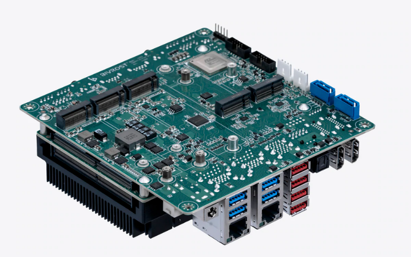 BIVROST Lite5 mini-STX platform provides up to 96GB RAM for edge computing and machine vision applications BIVROST Lite5 mini-STX platform provides up to 96GB RAM for edge computing and machine vision applications
