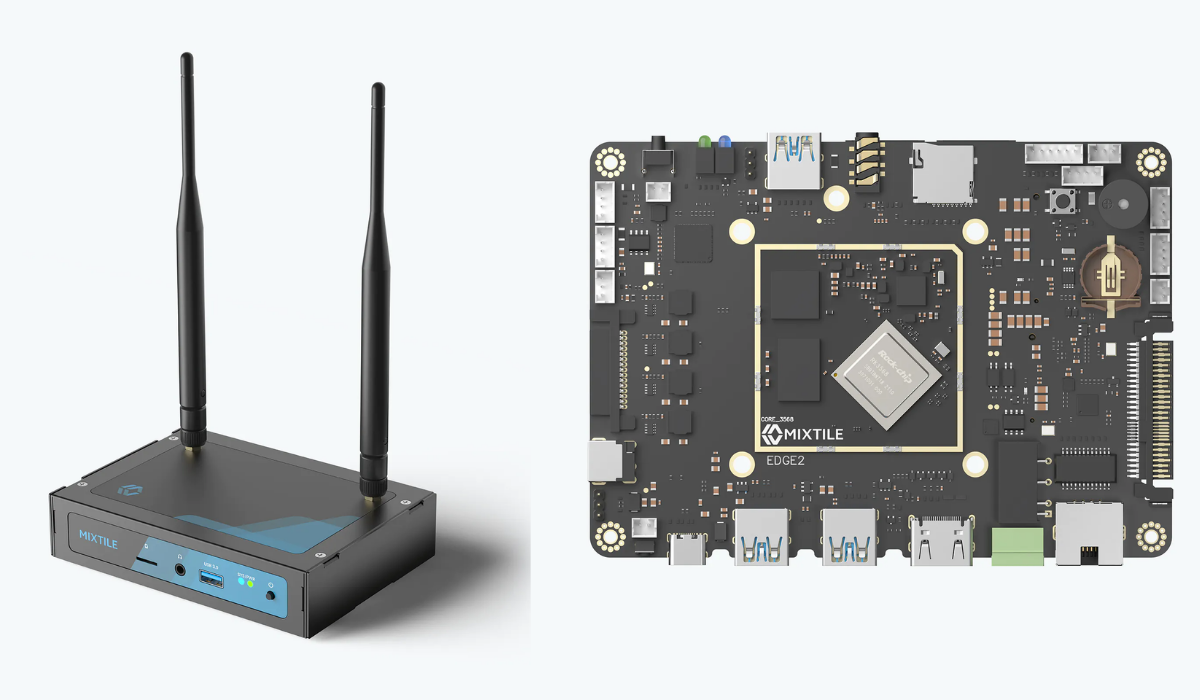 Mixtile Edge 2 IoT edge device is a multipurpose computer with RK3568