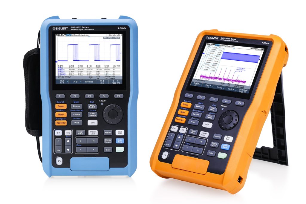 New, Improved Siglent SHS-X Handheld Two-channel 100/200MHz Digital Oscilloscopes