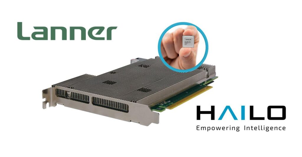 Lanner Electronics Launches Falcon H8 PCIe AI Accelerator Card, Powered by Hailo-8™AI Processors