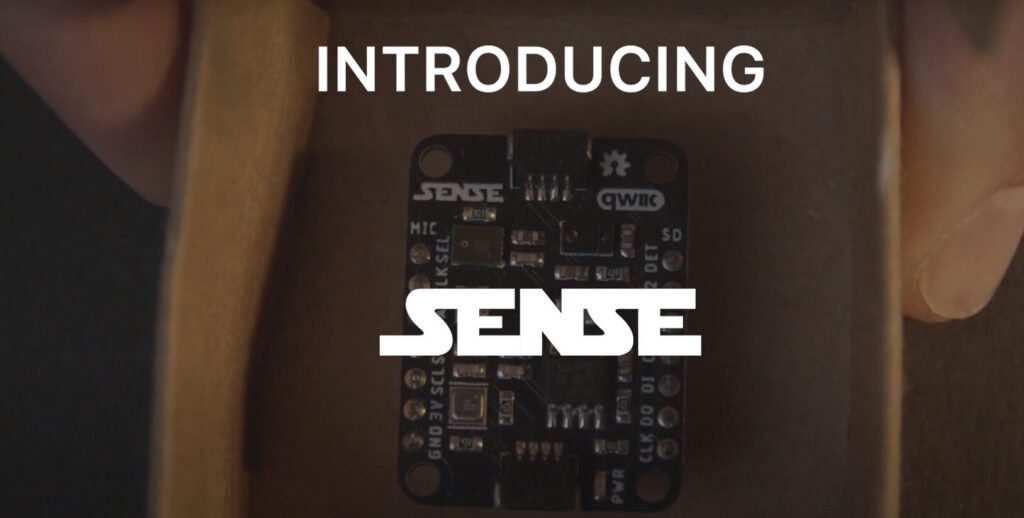 Sense is a Universal Sensor Board Featuring Multiple Applications