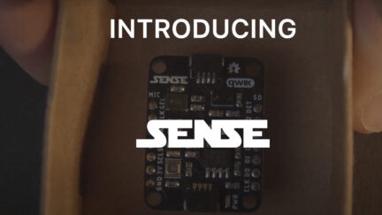 Sense is a Universal Sensor Board Featuring Multiple Applications