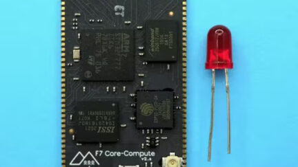 Wilderness Labs Meadow F7 Core-Compute System on Module powered by an STM32 and ESP32