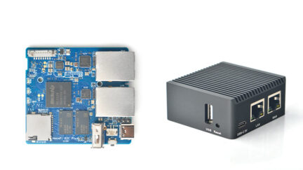NanoPi R2C Plus dual GbE Router Board Adds 8GB eMMC Flash