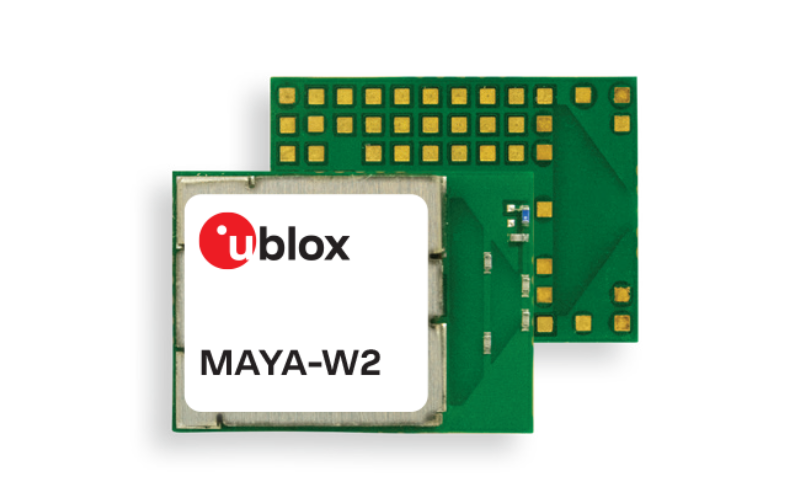 U-Blox announces MAYA-W2 series module to bring Wi-Fi 6 to industrial applications