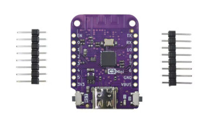 Wemos’ LOLIN C3 Mini Powered by a 32-bit RISC-V processor, priced at $4.10