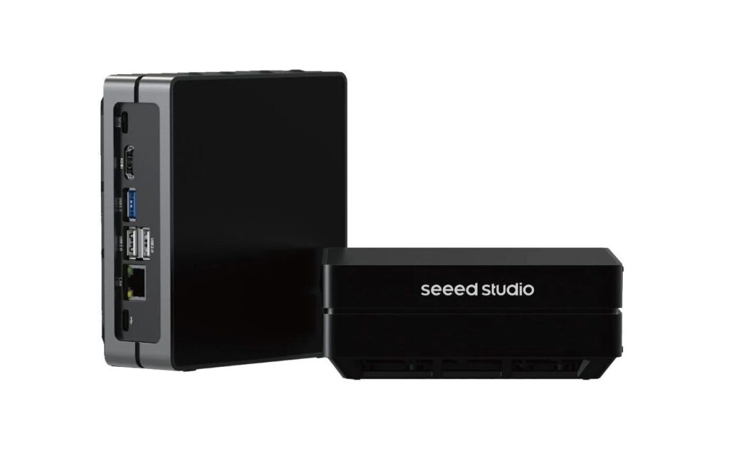 Another Seeed Studio reComputer edge computer powered by an NVIDIA Jetson Nano module Another Seeed Studio reComputer edge computer powered by an NVIDIA Jetson Nano module