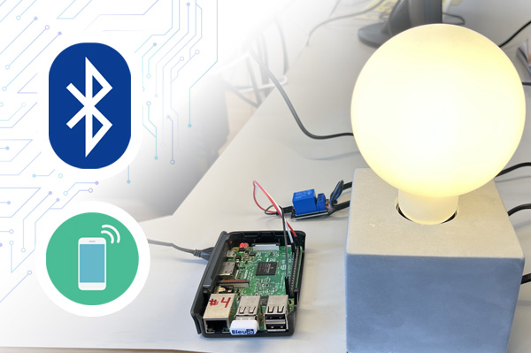 SmartPhone Controlled Home Automation using Raspberry Pi and BleuIO