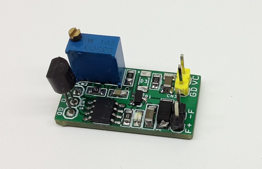 Cooling Fan Controller Using Temperature Sensor LM35