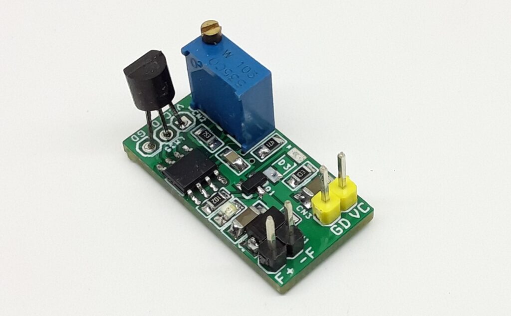 Cooling Fan Controller Using Temperature Sensor LM35