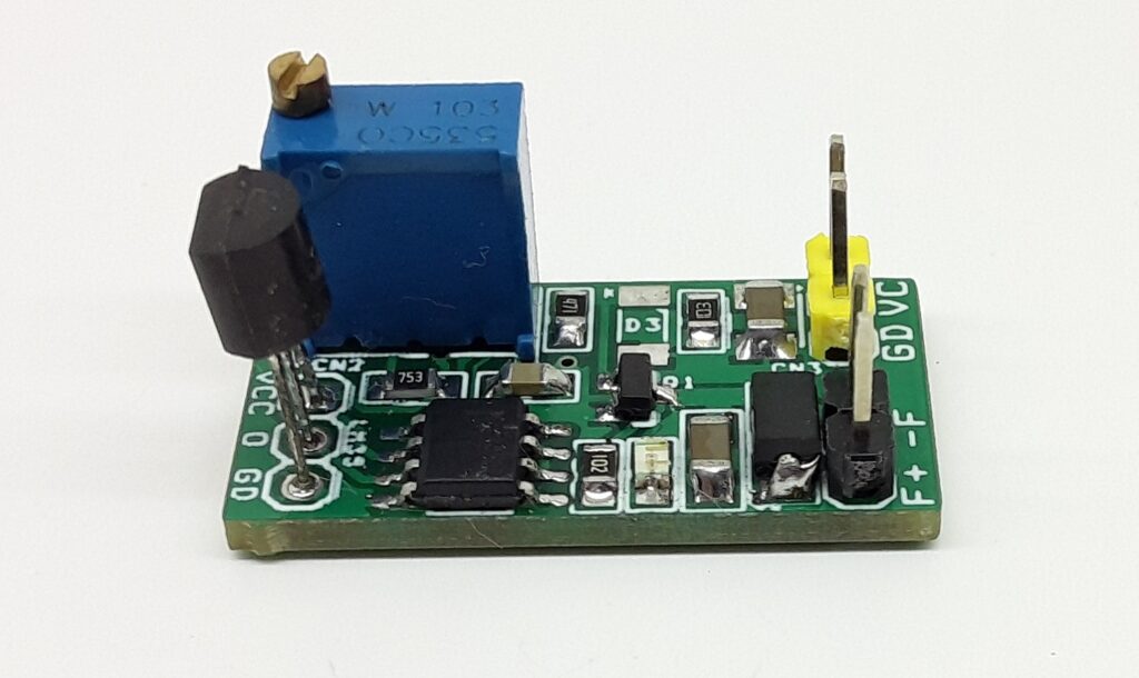 Cooling Fan Controller Using Temperature Sensor LM35