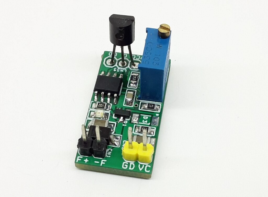 Cooling Fan Controller Using Temperature Sensor LM35