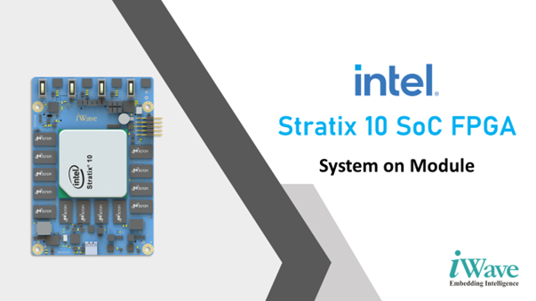 iWave Systems launches a System on Module based on Intel® Stratix® 10 SOC FPGA at the Embedded World 2022
