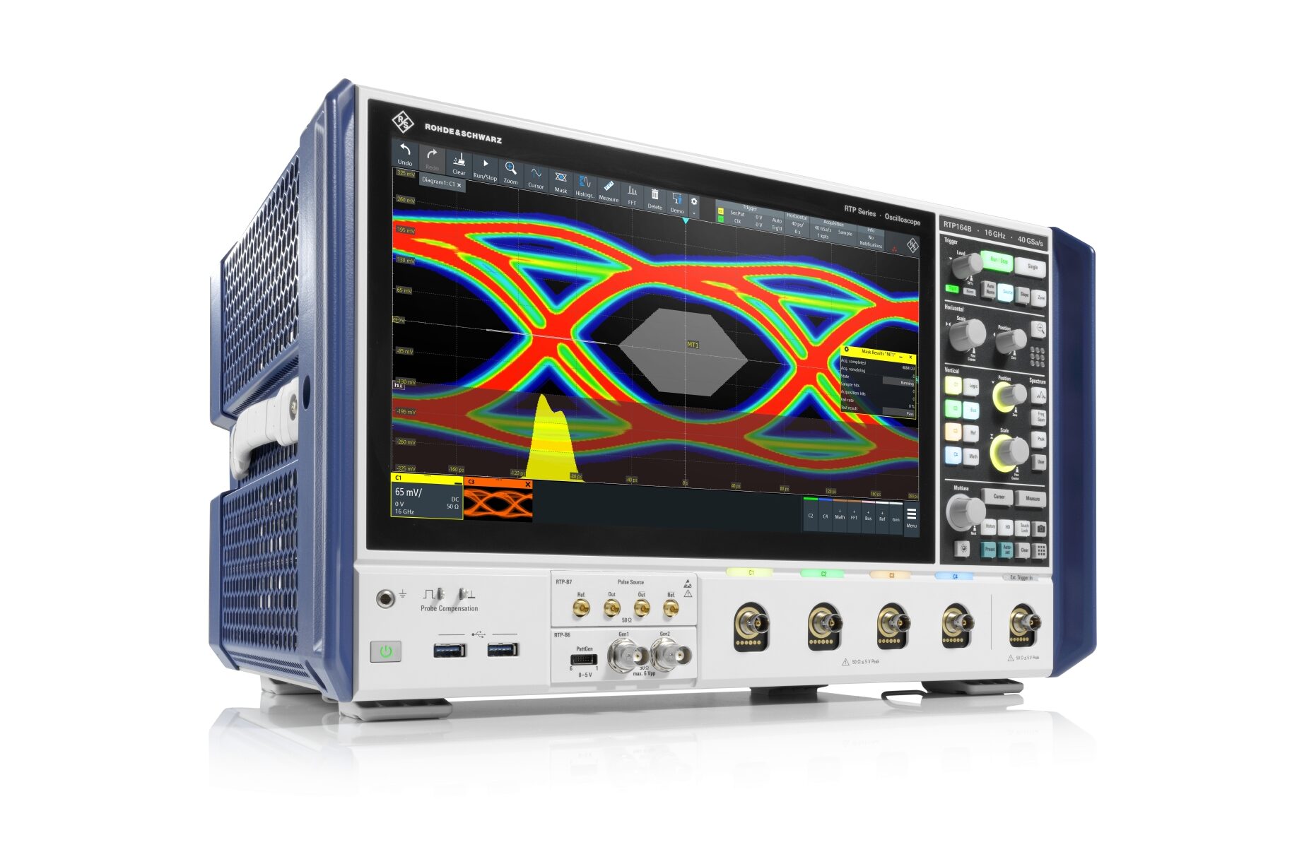 Rohde & Schwarz enhances R&S RTP high-performance oscilloscope for even better signal integrity in real time