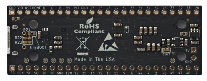 Back side of UPduino v3.1