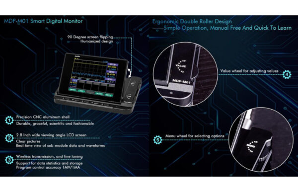 Miniware MDP-XP Smart Digital Power Supply kit - Electronics-Lab