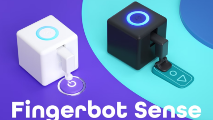 Fingerbot Sense smart button-pusher is ready to become your health protector