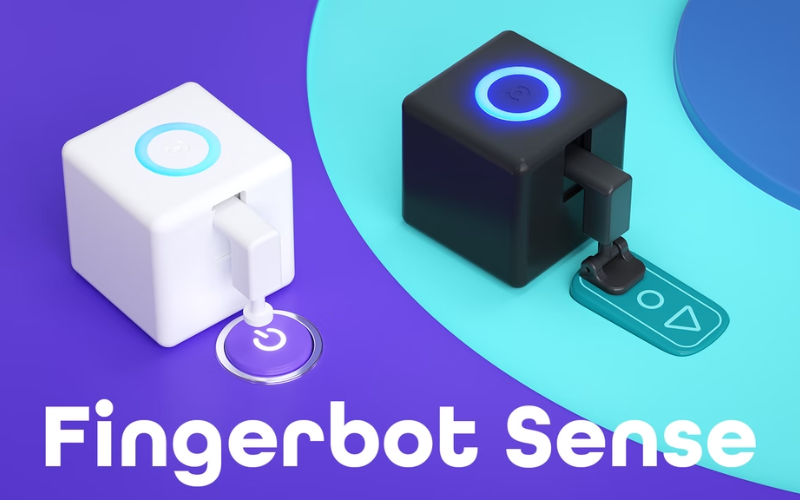Fingerbot Sense smart button-pusher is ready to become your health protector