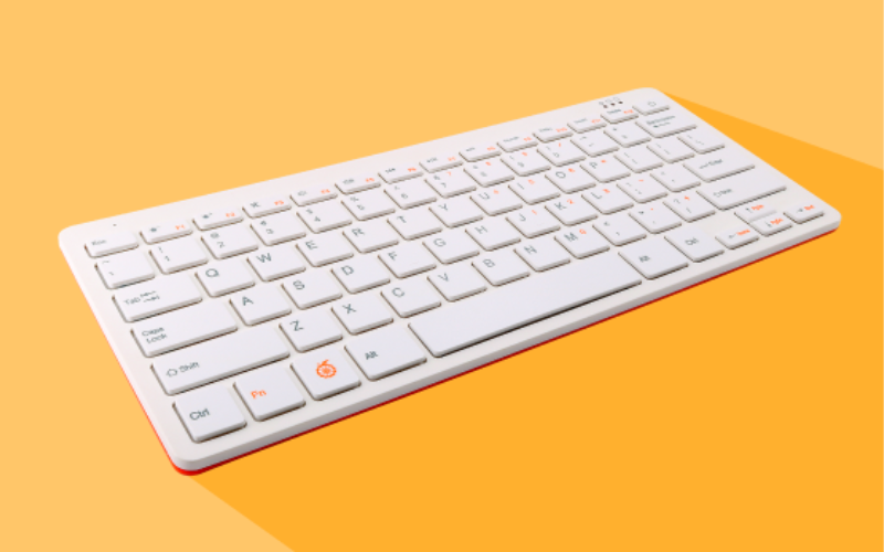 Raspberry Pi 400 inspired Orange Pi 800 personal computer inside a keyboard