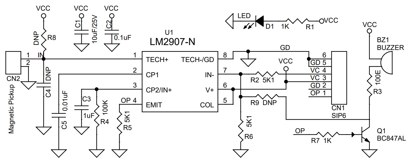 datasheet - Magnetic pickup speed sensor - Electrical Engineering Stack  Exchange