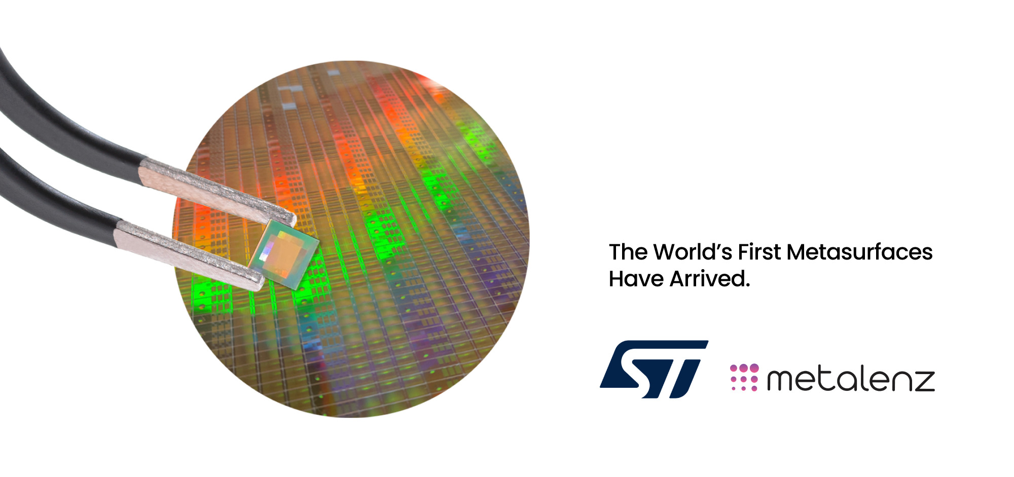 Metalenz and STMicroelectronics collaboratively announce the world’s first optical metasurface technology