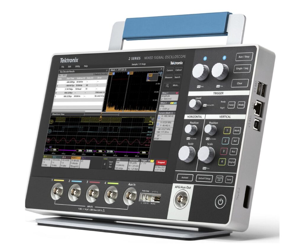 Tektronix Reimagines Performance and Portability in Oscilloscopes – Unveiling the 2 Series Mixed Signal Oscilloscope