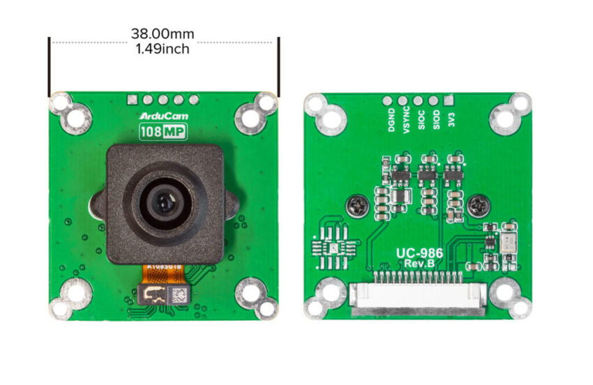 Arducam 108MP USB3.0 Camera Evaluation Kit with Ultra High-Resolution Sensors