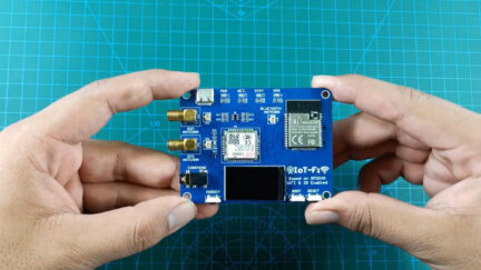 IoTFi cellular connectivity board with RP2040 microcontroller and inbuilt GPS technology