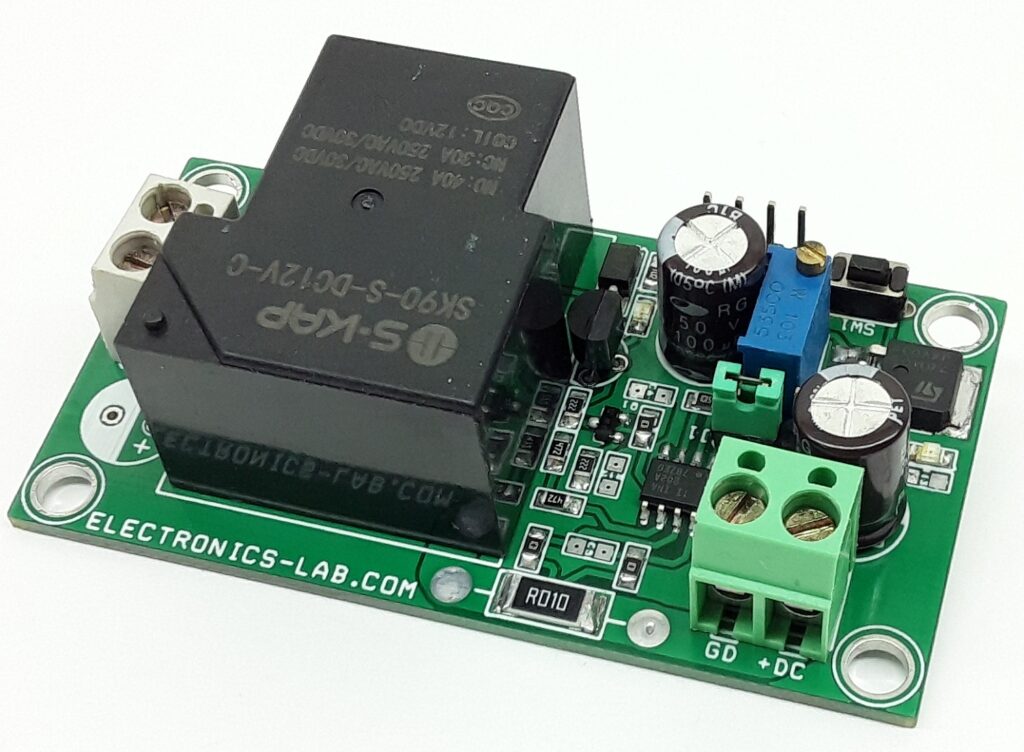 Over Current Trip Switch Over Current Shutdown Relay Electronics