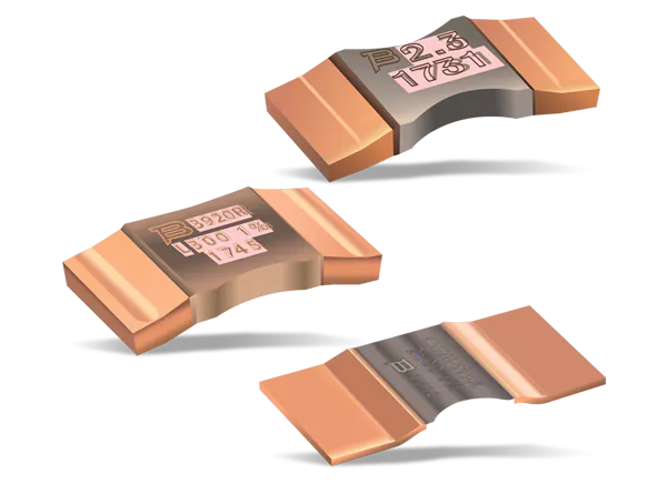 High-current SMD shunt resistors features 0.1 milliohm resistance