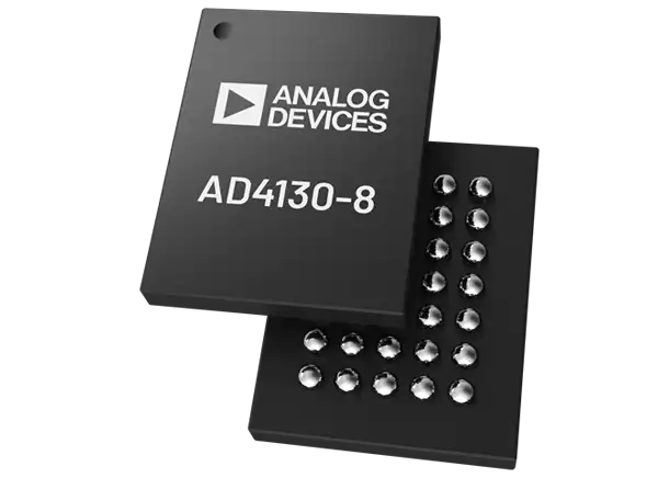 Analog Devices Inc. AD4130-8 Ultra Low Power 24-Bit Sigma-Delta ADC Analog Devices Inc. AD4130-8 Ultra Low Power 24-Bit Sigma-Delta ADC