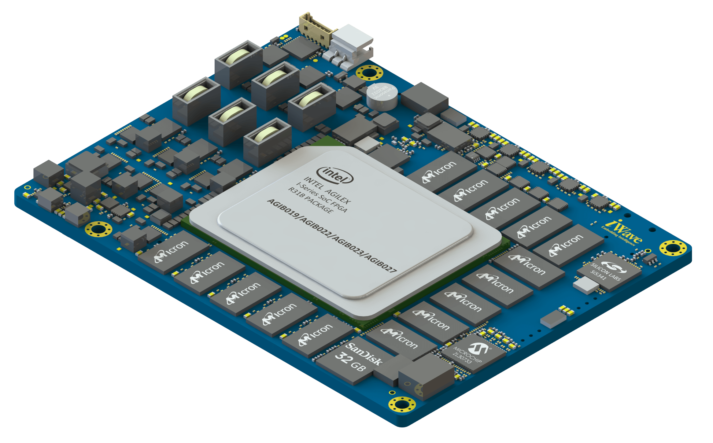 iWave is excited to the launch the Intel® AgilexTM System on Modules that support the AgilexTM F-Series (R24C) & AgilexTM I-Series (R31B)