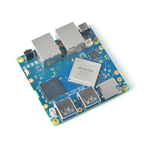 FriendlyElec launched a Rockchip RK3399 powered single-board computer for NAS applications