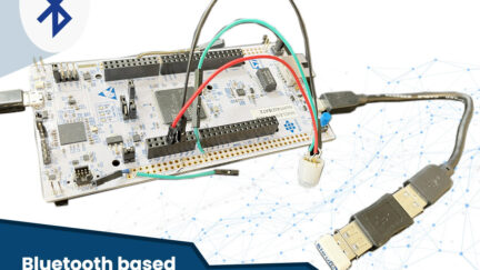 Bluetooth based PIR motion detecting application using STM32 board
