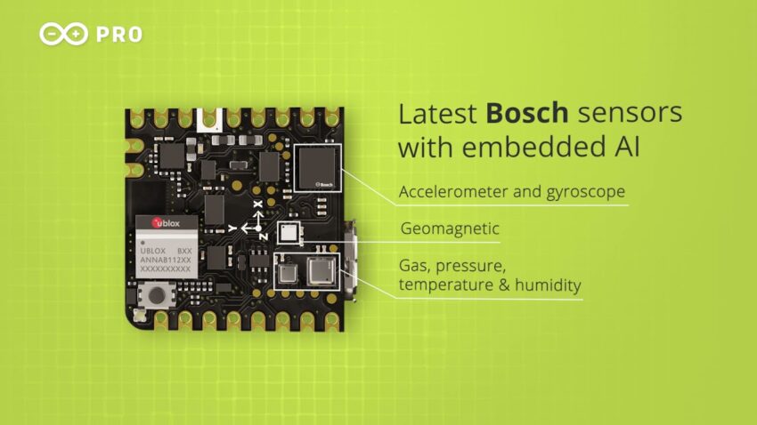 Edge Impulse announces support for Arduino Nicla Sense ME board with Bosch sensors Edge Impulse announces support for Arduino Nicla Sense ME board with Bosch sensors
