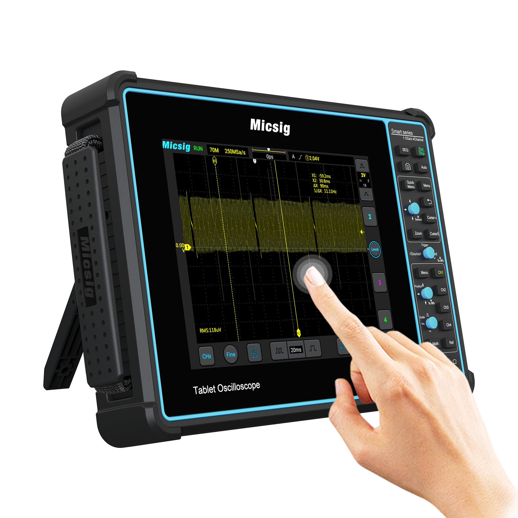 Micsig SATO1004 handheld oscilloscope