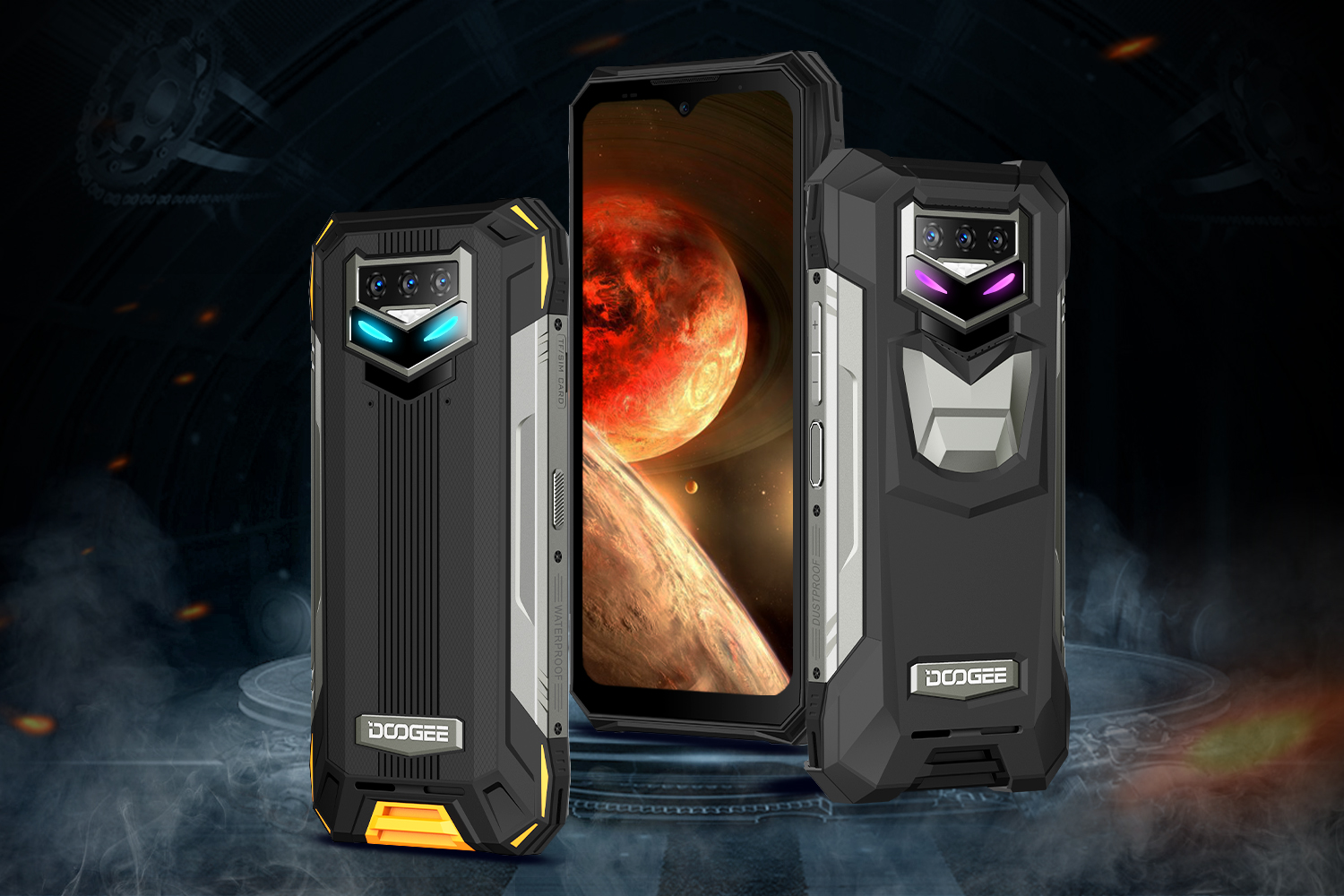 Doogee S89 Series – The Rugged Phone Series With 12000mAh Battery And RGB Lights