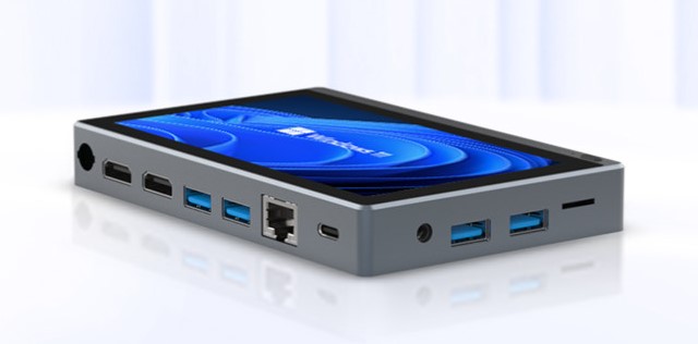 Gole1 Pro – Pocket-sized Windows 11 Desktop PC has WiFi 6.0 and a 5.5″ Touchscreen Display