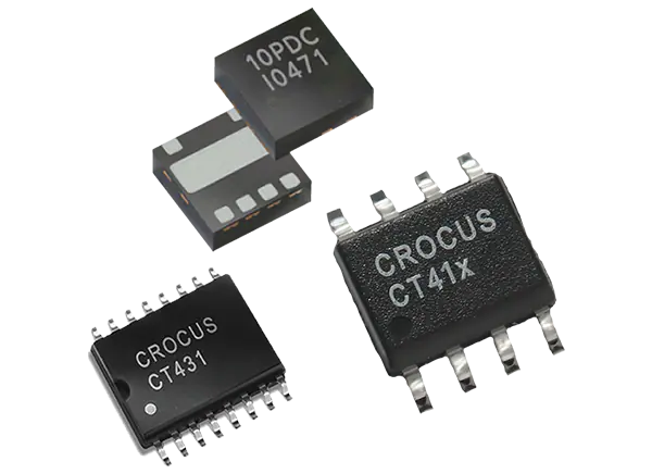 Crocus Technology 0A to 65A Integrated Current Sensors