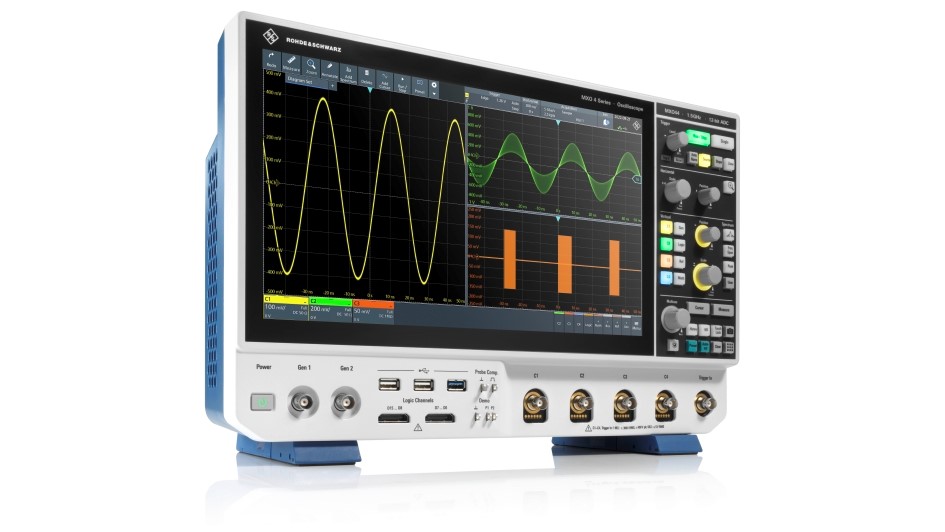 Rohde & Schwarz introduces the R&S MXO 4 series, the next generation oscilloscopes for accelerated insight