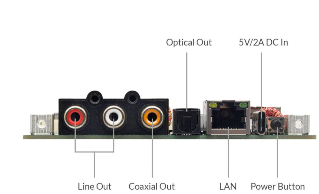 Arylic Up2Stream HD DAC – A Wireless Audio Streaming System with Airplay 2, aptX HD, and Hi-Res Audio Support