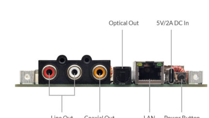 Arylic Up2Stream HD DAC – A Wireless Audio Streaming System with Airplay 2, aptX HD, and Hi-Res Audio Support