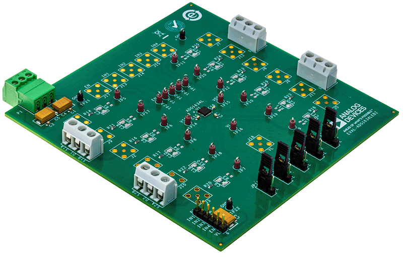 ADG1634L 4.7Ω RON, Quad SPDT Switch is 1.2V and 1.8V logic compliance