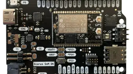 New Icarus SoM Development Kit Features a Nordic nRF9160 System-in-package