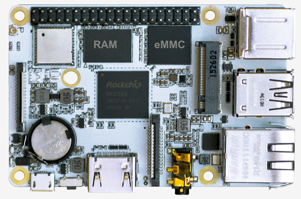 Card-sized Compact3566 SBC is Powered by a Rockchip RK3566 Quad-Core Arm Cortex A-55 SoC Designed for AIoT applications