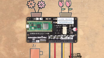 Pimoroni Automation 2040 W Mini– An industrial and automation controller with wireless connectivity