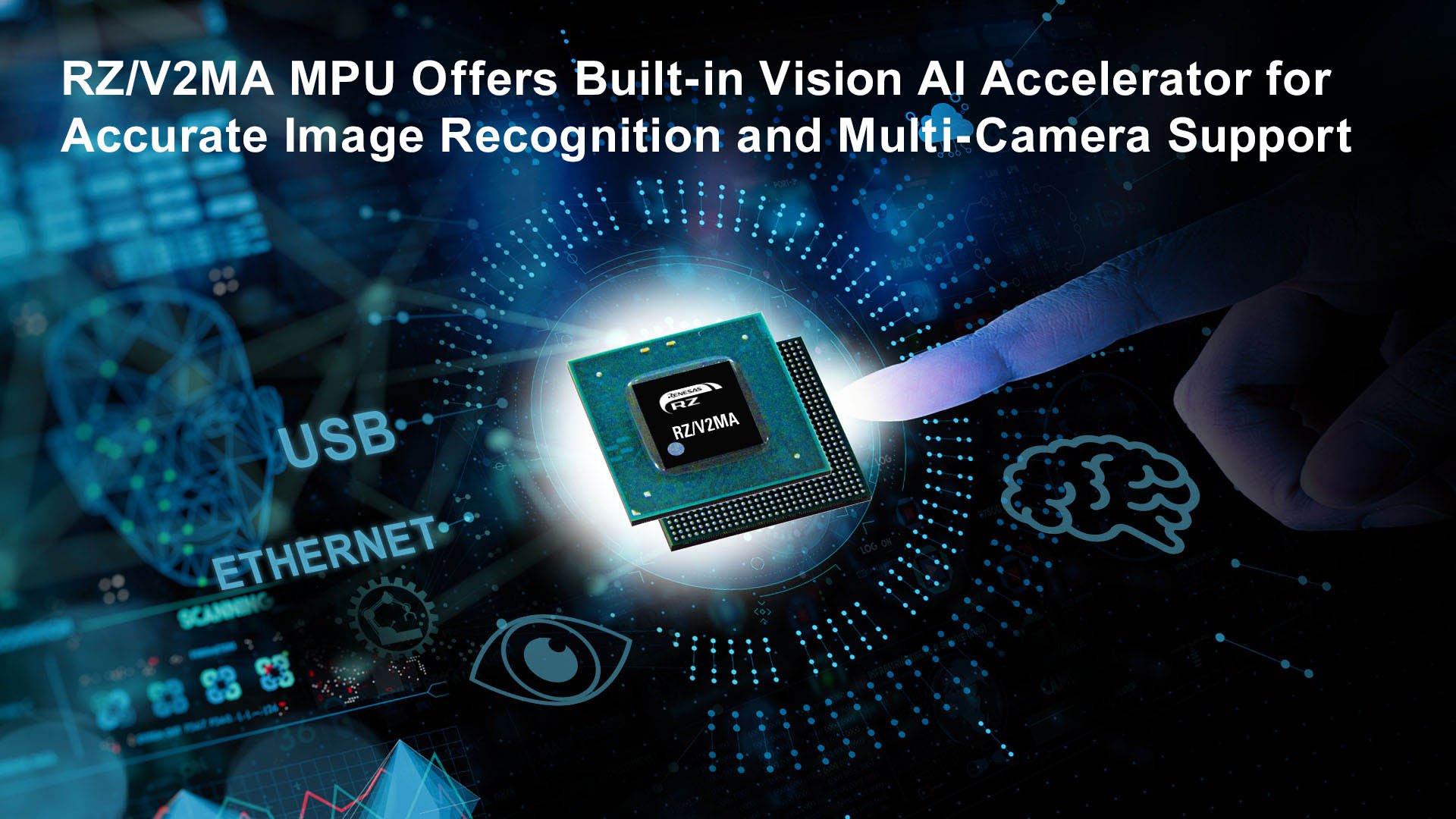 Renesas expands the RZ/V series of microprocessors for improved machine vision AI applications Renesas expands the RZ/V series of microprocessors for improved machine vision AI applications